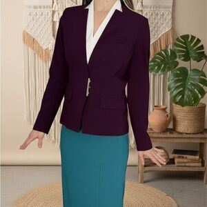 Calvin Klein Deep Purple Blazer